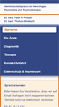 Mobile Screenshot of nervenarzt-friedberg.de